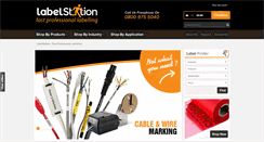 Desktop Screenshot of labelstation.co.uk